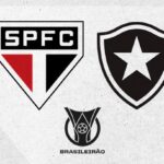 SPFC x Botafogo. Foto: Reprodução.