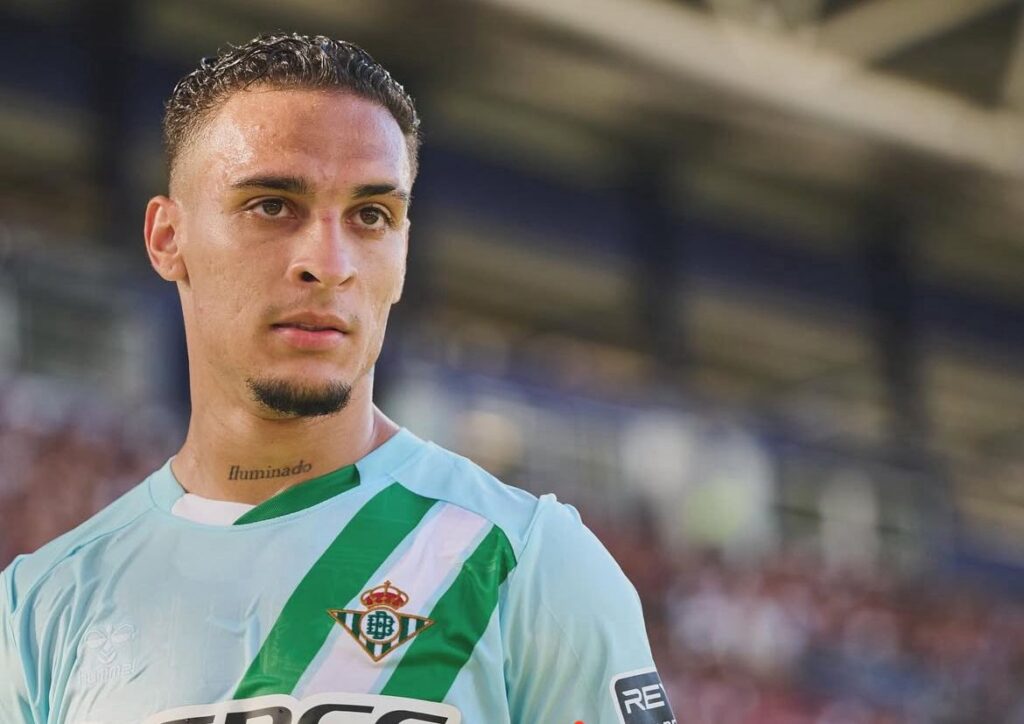 Cria do São Paulo, Antony brilha pelo Bétis. Foto: La Liga.
