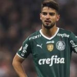 Flaco Lopez, atacante do Palmeiras. Foto: Cesar Grecco/ Palmeiras