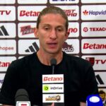 Filipe Luiz é o técnico do Flamengo. Foto: Fla TV