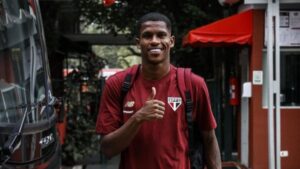 Isaac, atleta do sub-20 o São Paulo FC, Foto: Rubens Chiri