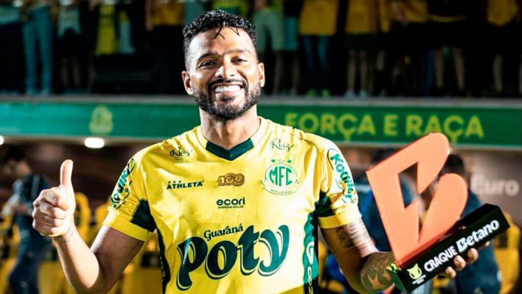 Reinaldo brilha pelo Mirassol. Foto: Reprodução.