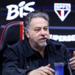 Julio Casares é o presidente o São Paulo até o fim de 2026. Foto: Rubens Chiri