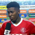 Vitão, zagueiro do Inter. Foto: Reprodução.