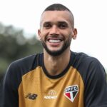 Dória assinou contrato com o São Paulo até o final de 2027. Foto: Rubens Chiri