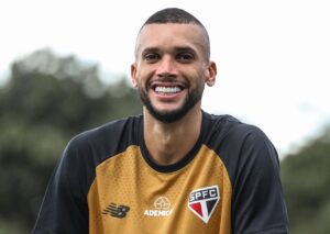 Dória assinou contrato com o São Paulo até o final de 2027. Foto: Rubens Chiri