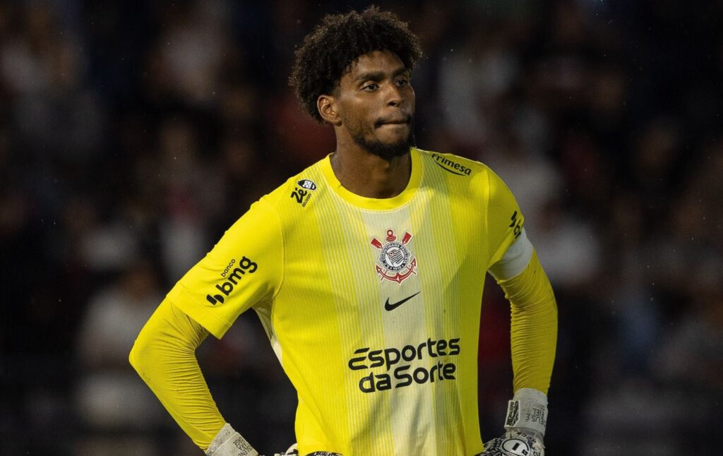 Hugo Souza, goleiro do Corinthians, Foto: Rodrigo Coca