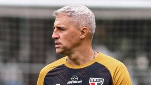 Crespo comandou as últimas atividades físicas do São Paulo FC. Foto: Erico Leonan