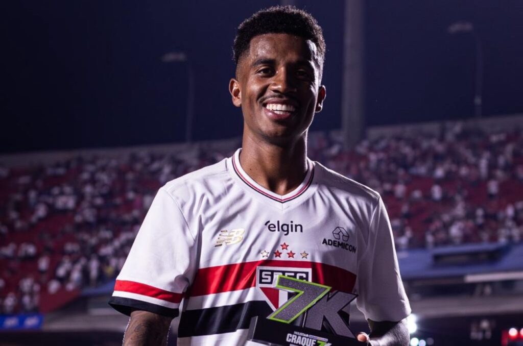 Marcos Antônio brilhou na vitória do São Paulo contra o Santos. Foto: Victor Monteiro.