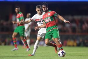 São Paulo x Portuguesa em duelo eletrizante no MorumBis. Foto: Reprodução.