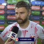 Sasha, jogador do RB Bragantino. Foto: Reprodução.