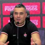 Jair Ventura é o técnico do Vitória. Foto: Reprodução.