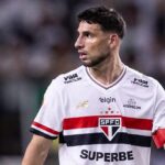 Calleri em ação pelo São Paulo no Brasileirão 2026. Foto: Victor Monteiro.