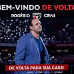 Rogério Ceni é o novo técnico do São Paulo FC. Foto: Reprodução.