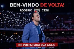 Rogério Ceni é o novo técnico do São Paulo FC. Foto: Reprodução.