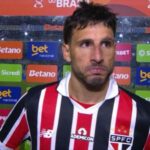 Calleri detona atuação do Sao Paulo FC. Foto: Reprodução/ Premiere