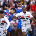 São Paulo e Bahia ficam no empate por 2x2. Foto: Therafao/ EC BAHIA