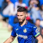 Domingos Duarte em ação com a camisa do Getafe. Foto: Reprodução/ LA LIGA